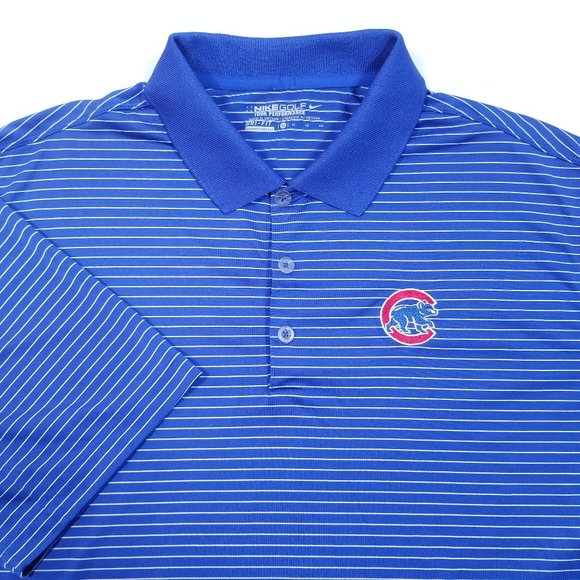 cubs golf polo